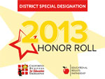 2013 Honor Roll. Special Designation